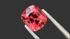 Vivid Pinkish-Red Spinel, Cushion Cut, Ethically Sourced from Mogok, Myanmar. A Rare, Natural Untreated Gemstone Perfect for Bespoke Fine Jewellery.