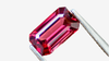 Natural red spinel gemstone, 1.33 carats, emerald-cut, showcasing vibrant red hue and exceptional clarity, available from Mogok, Myanmar, at Natural Spinel Gem.