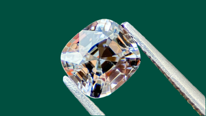 1.15ct Light-Green Grey Cushion Cut Natural Spinel, Eye-Clean Clarity, Perfect for Bespoke Fine Jewellery, Ethically Sourced Luxury Gemstone UK.
