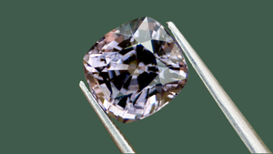 Exceptional 3.97ct Grey Spinel with loupe-clean clarity, ideal for luxury jewellery collectors seeking rare and high-end gemstones.