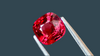 Natural Burmese red spinel, 0.89ct, untreated, available from a London supplier, ideal for affordable gemstone jewellery.