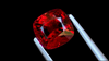 1.20ct Red Burmese Spinel, Mogok origin, rare and vivid gemstone. Perfect for bespoke fine jewellery, adding timeless elegance to any collection.