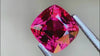 Rare Deep Pink Natural Gemstone Spinel, ethically sourced with eye-clean clarity, ideal for unique engagement rings and luxury custom jewellery designs.