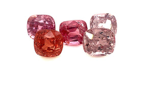 5 Different Colour Spinel Parcel 6.45ct